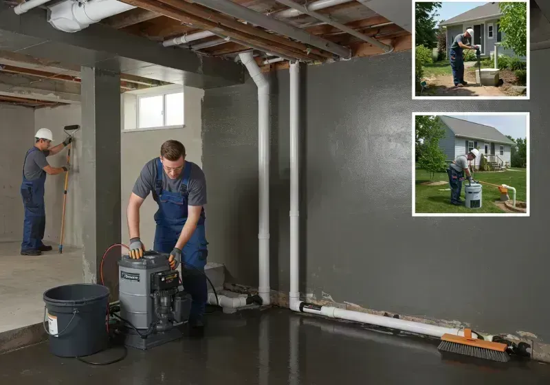 Basement Waterproofing and Flood Prevention process in South Point, TX